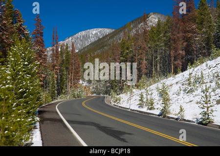 USA, Colorado, Rocky Mountain National Park Stock Photo