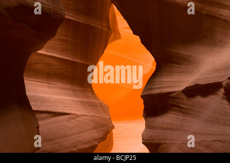 USA, Arizona, Page, Antelope Canyon (Upper) a slot canyon Stock Photo