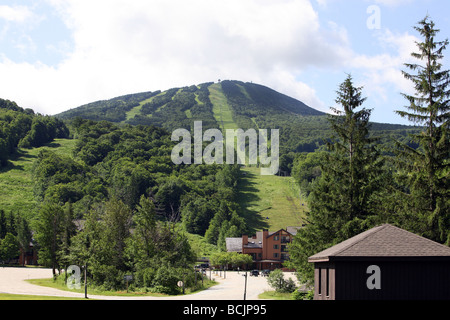 Pico Mountain ski resort in Killington Vermont. Stock Photo