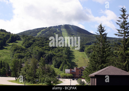 Pico Mountain ski resort in Killington Vermont. Stock Photo