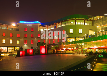 Selfridges, Bullring shopping mall in Birmingham at night, West Midlands of England Stock Photo