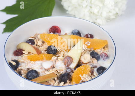 nut müsli Stock Photo