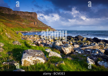 Murlough Bay and Fair Head Causeway Coast County Antrim Northern Ireland September 2008 Stock Photo