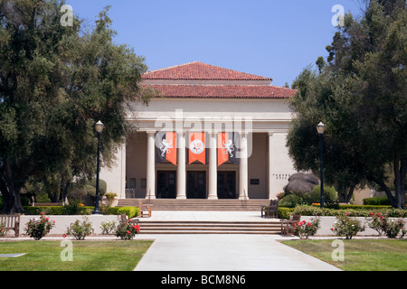 Occidental College, where Barack Obama attended from fall 1979 through spring 1981 before  transferring to Columbia University Stock Photo