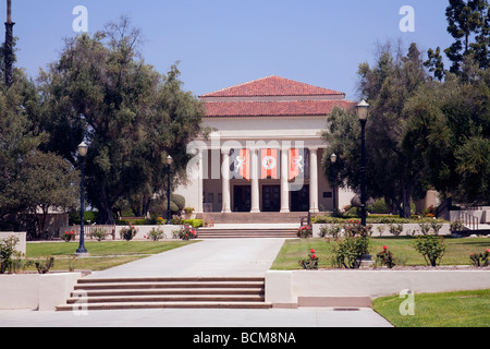 Occidental College, where Barack Obama attended from fall 1979 through spring 1981 before  transferring to Columbia University Stock Photo