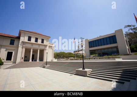 Occidental College, where Barack Obama attended from fall 1979 through spring 1981 before  transferring to Columbia University Stock Photo