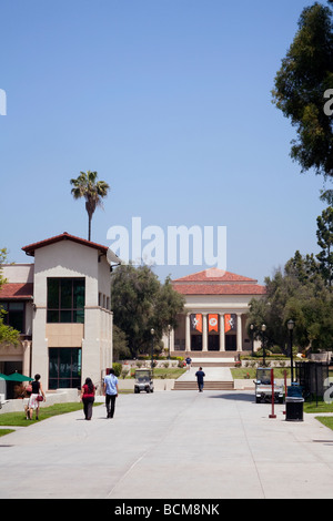 Occidental College, where Barack Obama attended from fall 1979 through spring 1981 before  transferring to Columbia University Stock Photo