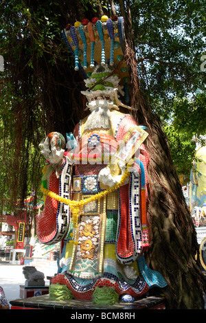 China Hong Kong Repulse Bay Tin Hau temple park Stock Photo