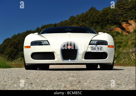 The Awesome Bugatti Veyron Grand sport 16.4 Supercar Stock Photo