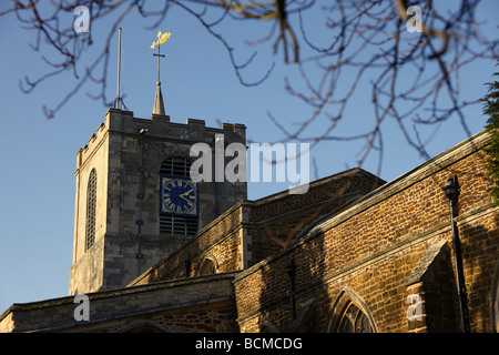 St Andrews Church Biggleswade, Bedfordshire,England Stock Photo