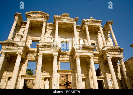 Celsus Library Ephesus Stock Photo