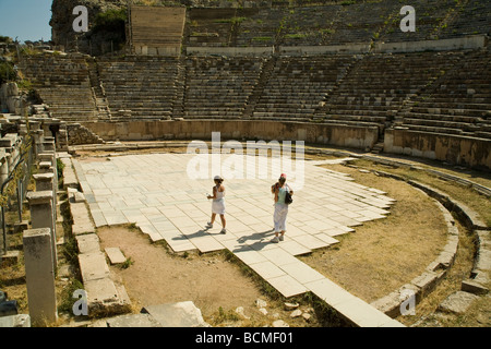 The Great Theater in Ancient Ephesus Selçuk/İzmir, Turkey Stock Photo