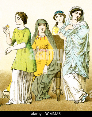 The figures represent ancient Roman women Stock Photo - Alamy