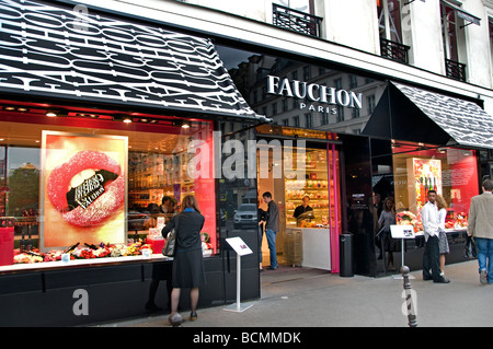 Paris France, Shopping Luxury Products Fauchon Store, Caviar from Iran TIns  on Display in Window, Rich Products Stock Photo - Alamy