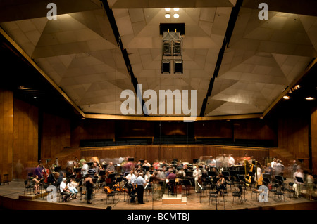 Rehearsal of the Israeli Philharmonic Orchestra in Auditorium Mann Central Tel Aviv Israel Stock Photo