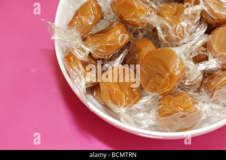 Dairy Toffee Sweets Stock Photo