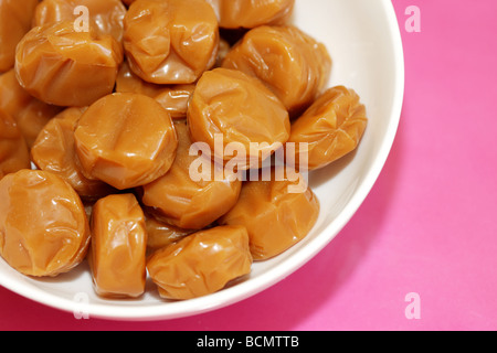 Dairy Toffee Sweets Stock Photo