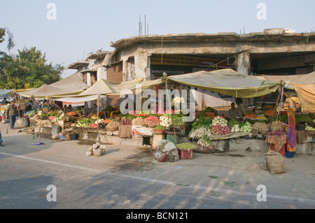 Fruit, Vegetable Market, Jaipur, Rajasthan,India Stock Photo