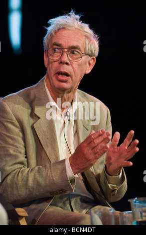 Economist John Kay pictured at Hay Festival 2009  Stock Photo