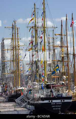 TALL SHIPS RACES St Petersburg Russia July 11 14 2009 Stock Photo