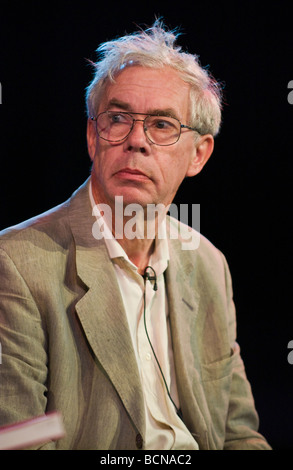 Economist John Kay pictured at Hay Festival 2009  Stock Photo