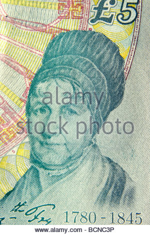 Five Pound Note with Elizabeth Fry 1780-1845 Stock Photo: 7785528 - Alamy