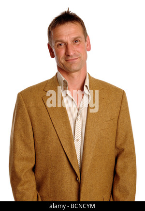 Portrait of a man smiling Stock Photo