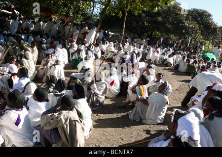 ethiopia lalibela funeral Stock Photo