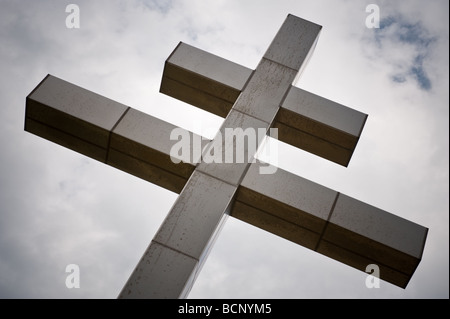 Drapeaux Français Et La Croix De Lorraine Image stock - Image du croix,  indicateurs: 206088039