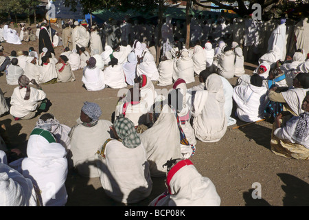 ethiopia lalibela funeral Stock Photo