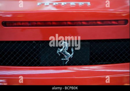 Prancing Pony Ferrari badge Stock Photo