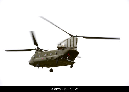 Fairford Airshow Sunday 2009 Boeing Chinook HC2 No 27 Squadron RAF Odiham Stock Photo