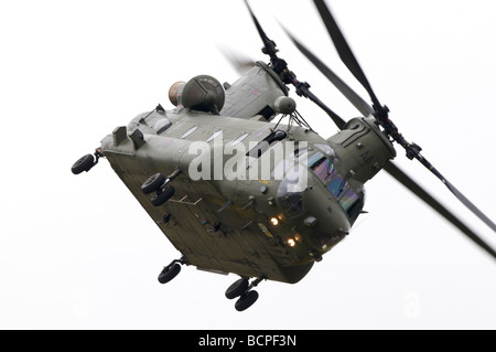 Fairford Airshow Sunday 2009 Boeing Chinook HC2 No 27 Squadron RAF Odiham Stock Photo