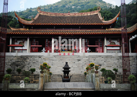 Gushan Yongquan Temple, Fuzhou, Fujian Province, China Stock Photo