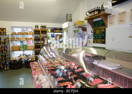 Plumgarths farm shop in Kendal Cumbria UK Farm shops are a great way for farmers to diversify and help to cut down on food miles Stock Photo