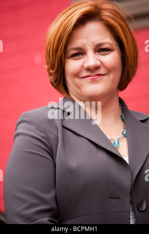 Council Speaker Christine C Quinn New York USA 15 May 2009 Stock Photo