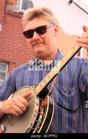 Blue Grass Music Leaf and String Festival Galax Virginia Stock Photo