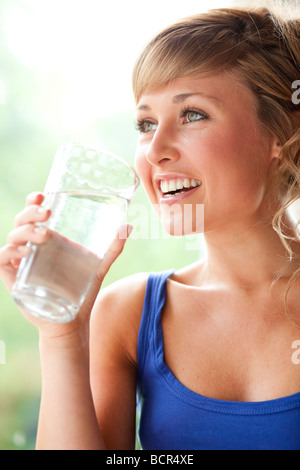 Beautiful Teen Girl Drinks Clean Water From A Plastic Bottle On A Hot  Summer Day Selective Focus Stock Photo - Download Image Now - iStock