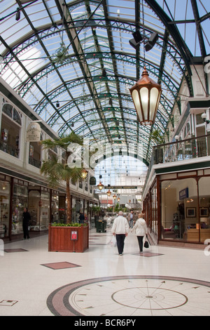 Wayfarers Arcade on Lord Street, Southport. Stock Photo