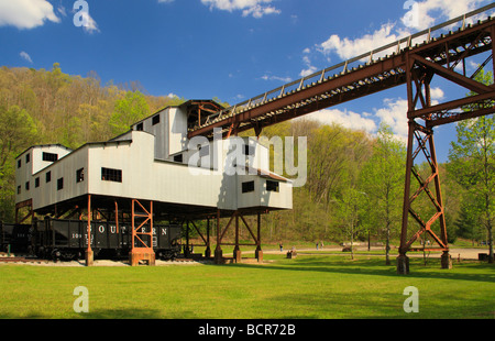 Blue Heron Historic Mining Community Big South Fork National River and Recreation Area Kentucky Stock Photo