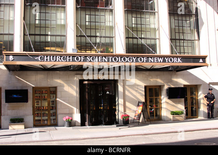 Church of Scientology, near Times Square, New York City Stock Photo