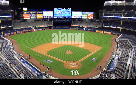 The Yankee Stadium scoreboard or jumbotron, New York City, United ...