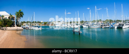 Cullen Bay marina in Darwin. Northern Territory, Australia Stock Photo