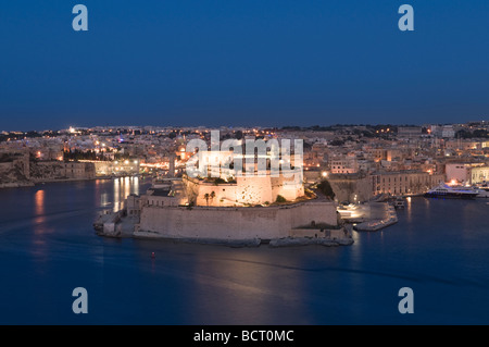 Grand Harbour Valletta Malta Stock Photo