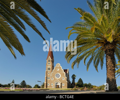 Christ Church in Windhoek, Namibia, Africa Stock Photo