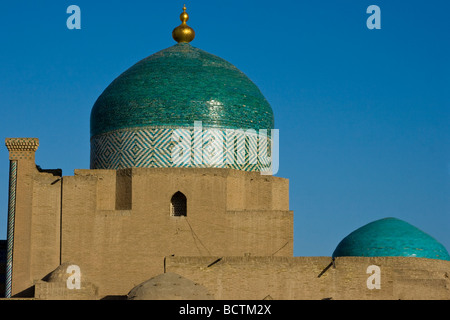 Pahlavon Mohammed Mausoleum in Khiva Uzbekistan Stock Photo