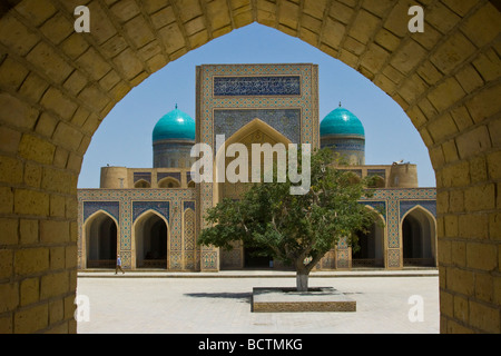 Kalon Mosque or Jama Masjid in Bukhara Uzbekistan Stock Photo