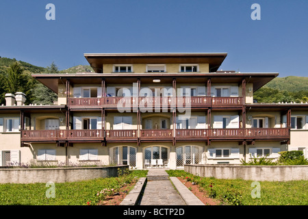 Carmelo Monastery Concenedo di Barzio Lecco Italy Stock Photo