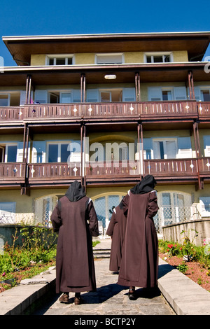 Carmelo Monastery Concenedo di Barzio Lecco Italy Stock Photo