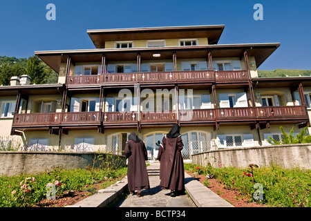 Carmelo Monastery Concenedo di Barzio Lecco Italy Stock Photo